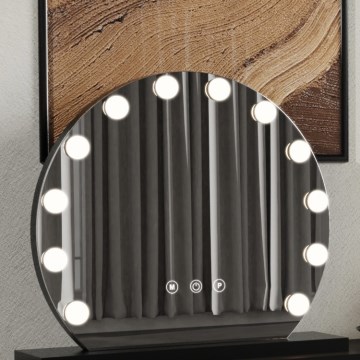 Brilagi - LED Dimbaar make-up spiegel HOLLYWOOD LED/12W/230V 3000/4000/6500K