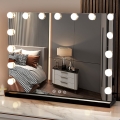 Brilagi - LED Dimbaar make-up spiegel HOLLYWOOD LED/15W/230V 3000/4000/6500K
