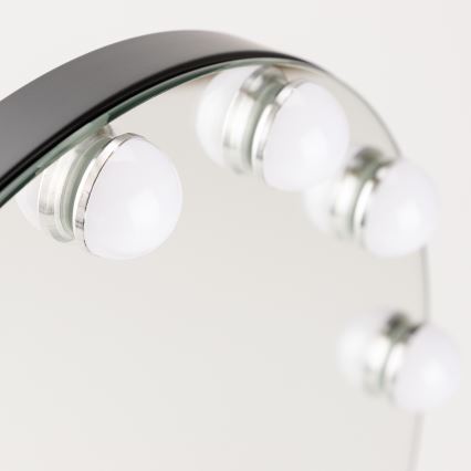 Brilagi - LED dimbare make-up spiegel HOLLYWOOD LED/12W/230V 3000/4000/6500K