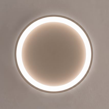 BRILAGI - LED dimbare plafondlamp FALCON SLIM LED/42W/230V 3000-6500K Ø 50 cm beige + afstandsbediening