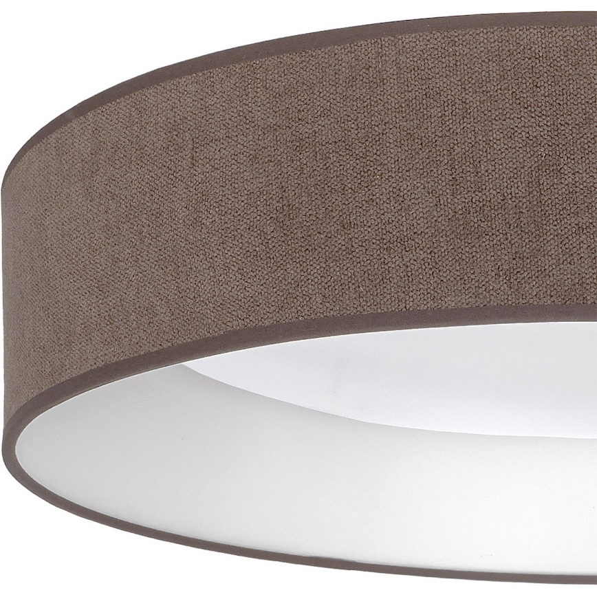 Brilagi - LED dimbare plafondlamp VELVET SMART VARI LED/36W/230V 3000-6500K Ø 55 cm bruin + afstandsbediening