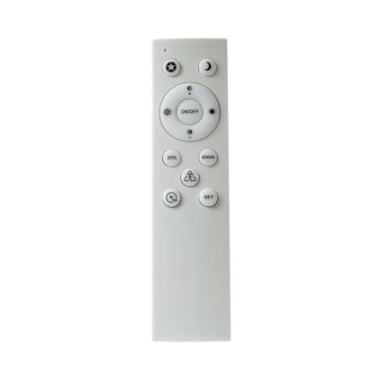 Brilagi - LED dimbare plafondlamp POOL SMART LED/48W/230V 40 cm 3000-6000K Wi-Fi Tuya + afstandsbediening wit