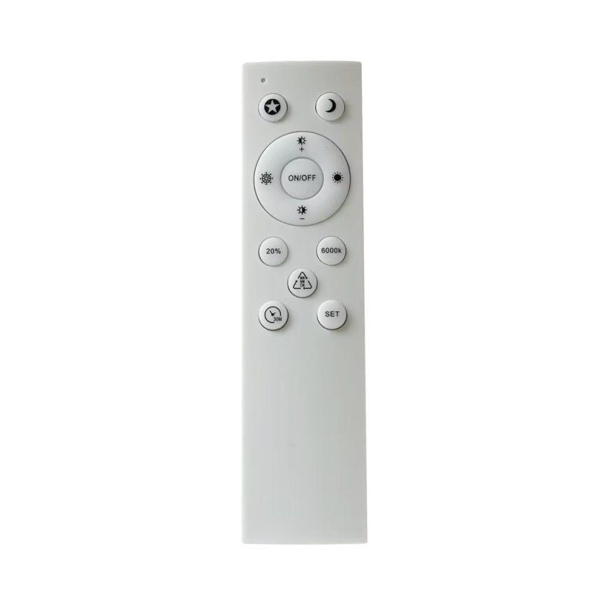 Brilagi - LED dimbare plafondlamp POOL SMART LED/48W/230V 40 cm 3000-6000K Wi-Fi Tuya + afstandsbediening wit
