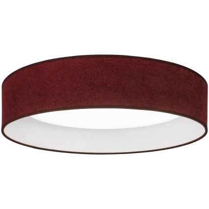 Brilagi - Dimbare LED-plafondlamp VELVET SMART VARI LED/24W/230V 3000-6500K Ø 45 cm wijnrood + afstandsbediening