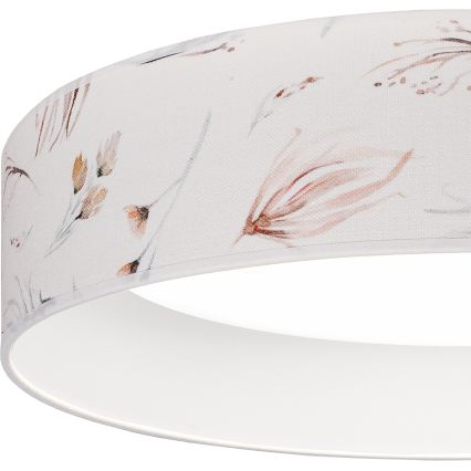 Brilagi - LED dimbare plafondlamp VELVET SMART VARI LED/24W/230V 3000-6500K Ø 45 cm wit/bloemen + afstandsbediening