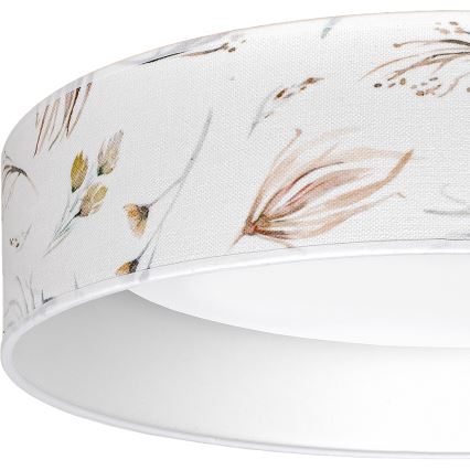 Brilagi - LED dimbare plafondlamp VELVET SMART VARI LED/24W/230V 3000-6500K Ø 45 cm wit/bloemen + afstandsbediening