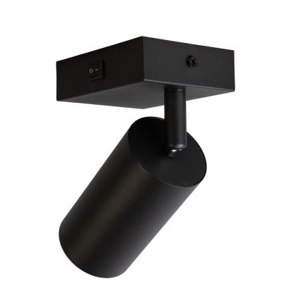 Brilagi - LED RGBW dimbare wandspot met schakelaar SELE 1xGU10/4,8W/230V 3000K zwart/goud + afstandsbediening
