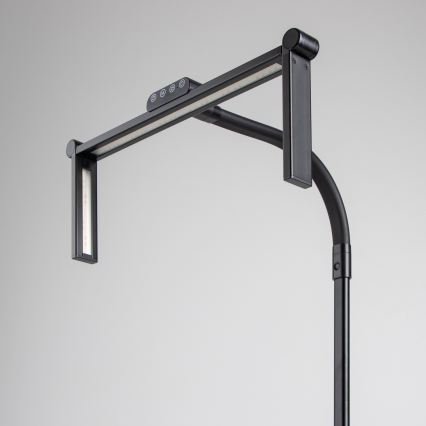 Brilagi - Dimbare aanraak-bureaulamp met klem VARIO LED/24W/230V 3000-6500K CRI 92 zwart