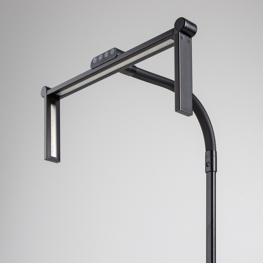 Brilagi - Dimbare aanraak-bureaulamp met klem VARIO LED/24W/230V 3000-6500K CRI 92 zwart