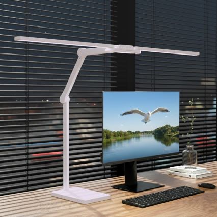 Brilagi - LED-dimbare tafellamp VARIO met aanraakbediening LED/24W/230V 3000-6500K CRI 92 wit