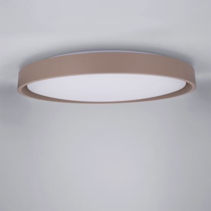 Brilagi - LED dimbare plafondlamp MATTEO LED/60W/230V 3000-6500K Ø 51,5 cm taupe + afstandsbediening