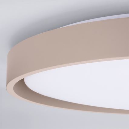 Brilagi - LED dimbare plafondlamp MATTEO LED/60W/230V 3000-6500K Ø 51,5 cm taupe + afstandsbediening
