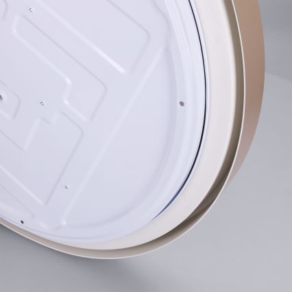 Brilagi - LED dimbare plafondlamp MATTEO LED/60W/230V 3000-6500K Ø 51,5 cm taupe + afstandsbediening