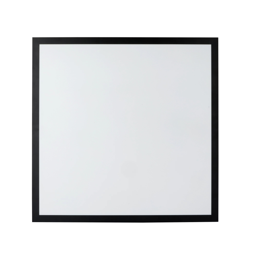 Brilagi - Dimbare badkamer plafondlamp FRAME SMART LED/50W/230V 60x60 cm 3000-6000K IP44 zwart + afstandsbediening