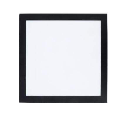 Brilagi - LED Dimbare badkamer plafondverlichting FRAME SMART LED/24W/230V 30x30 cm 3000-6000K IP44 zwart + afstandsbediening