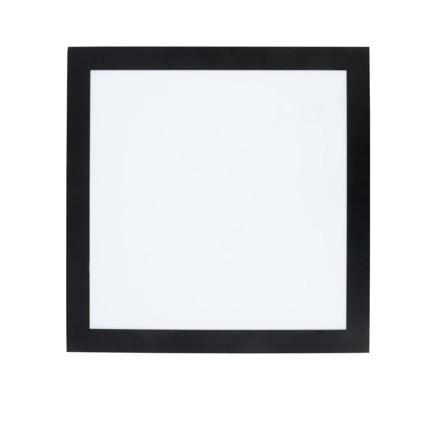 Brilagi - LED Dimbare badkamer plafondverlichting FRAME SMART LED/24W/230V 30x30 cm 3000-6000K IP44 zwart + afstandsbediening