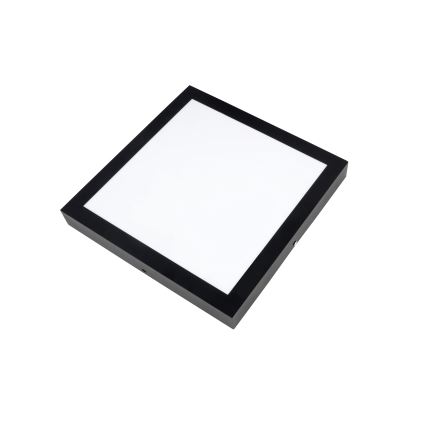 Brilagi - LED Dimbare badkamer plafondverlichting FRAME SMART LED/24W/230V 30x30 cm 3000-6000K IP44 zwart + afstandsbediening