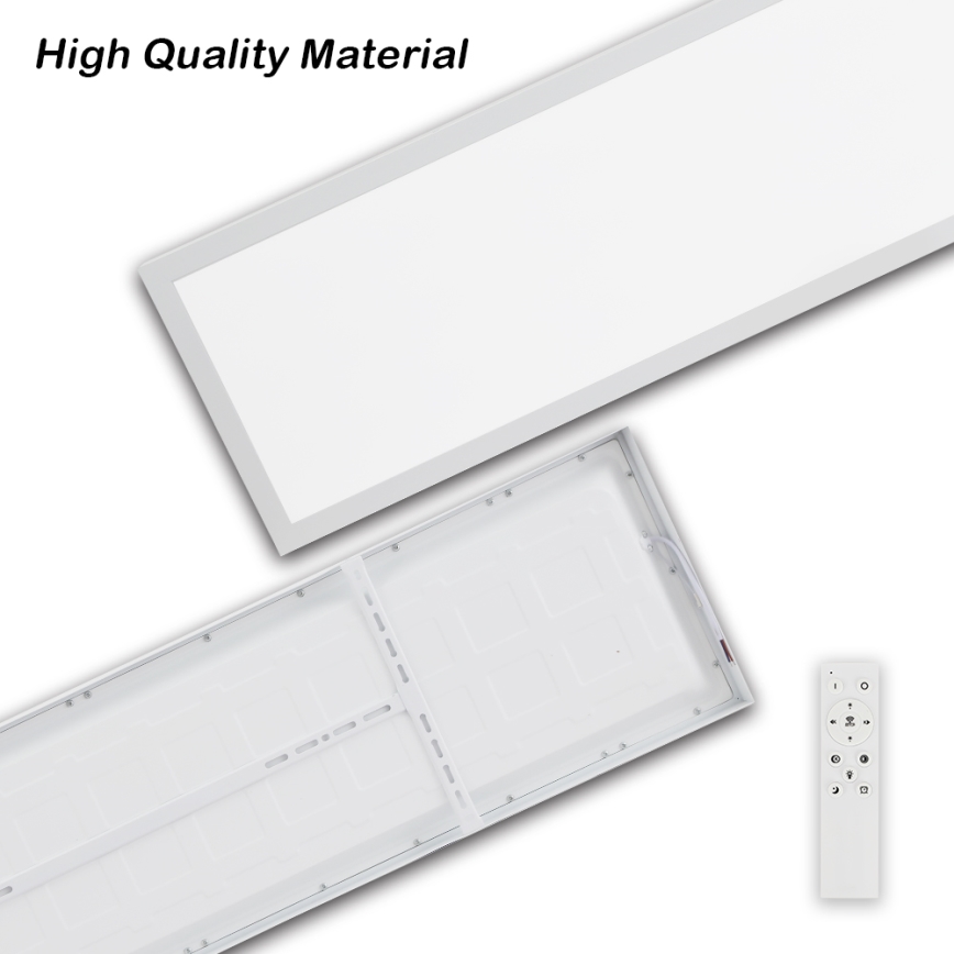 Brilagi - LED Dimbare badkamer plafondverlichting FRAME SMART LED/50W/230V 30x120 cm 3000-6000K IP44 wit + afstandsbediening