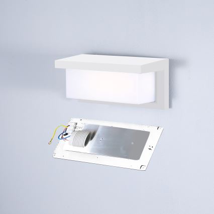 Brilagi - BRICKY LED-dimbare buitenmuurlamp 1xE27/6W/230V 2700-6500K IP54 wit