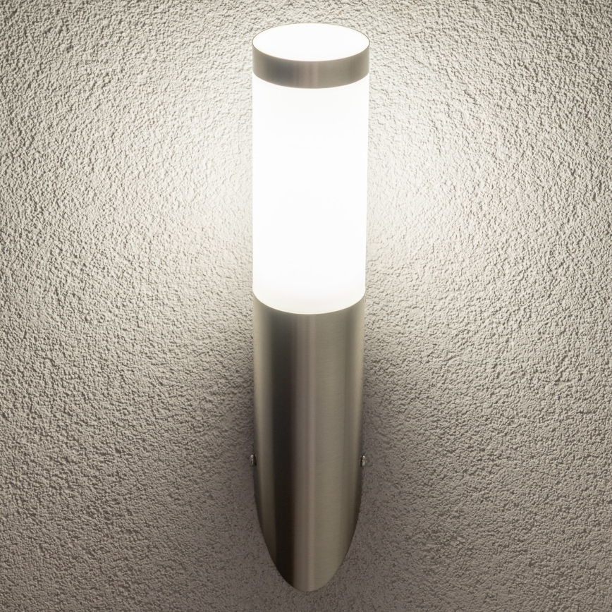 BRILAGI - Dimbare LED buitenwandlamp ELIA 1xE27/6W/230V 2700-6500K IP44 mat chroom