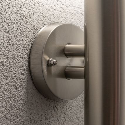 BRILAGI - dimbare LED-buitenmuurlamp ELIA 1xE27/6W/230V 2700-6500K IP44 Wi-Fi mat chroom