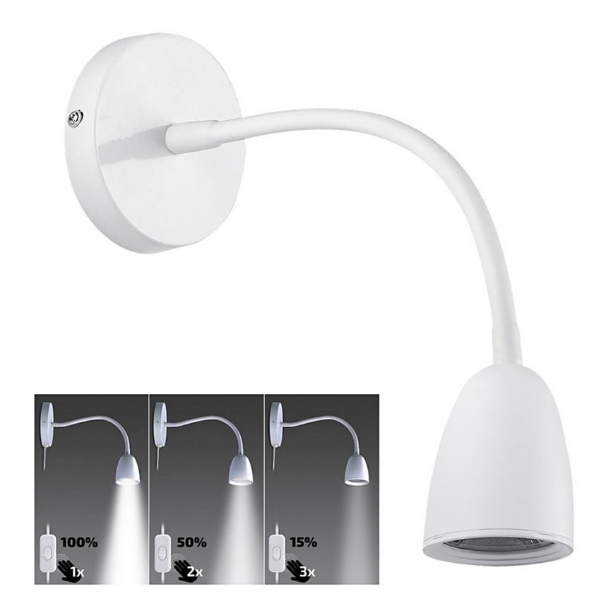 Brilagi - LED dimbare flexibele lamp LED/4W/230V wit