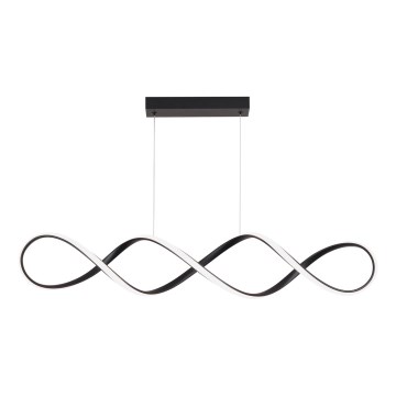 Brilagi - LED-dimbare hanglamp aan kabel DNA LED/41W/230V 4100K zwart + afstandsbediening