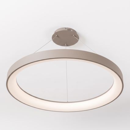 BRILAGI - LED dimbare hanglamp met kabel FALCON II LED/108W/230V 3000-6500K Ø 80 cm beige + afstandsbediening