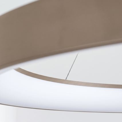 BRILAGI - LED dimbare hanglamp met kabel FALCON II LED/108W/230V 3000-6500K Ø 80 cm beige + afstandsbediening