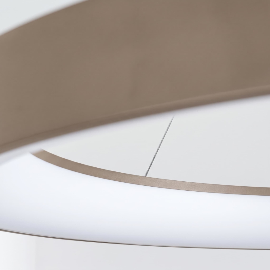 BRILAGI - LED dimbare hanglamp met kabel FALCON II LED/108W/230V 3000-6500K Ø 80 cm beige + afstandsbediening
