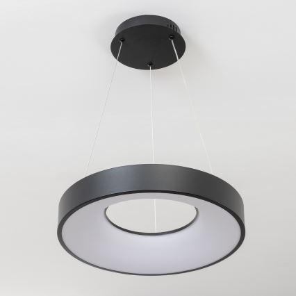 Brilagi - LED dimbare hanglamp aan kabel FALCON II LED/67W/230V 3000-6500K Ø 40 cm zwart + afstandsbediening