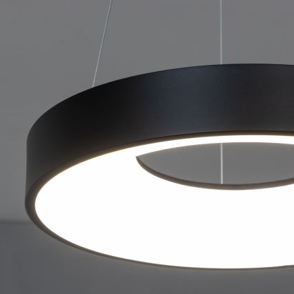 Brilagi - LED dimbare hanglamp aan kabel FALCON II LED/67W/230V 3000-6500K Ø 40 cm zwart + afstandsbediening