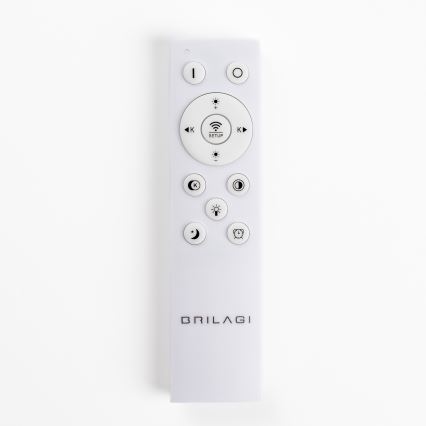 BRILAGI - LED dimbare hanglamp aan kabel FALCON II LED/99W/230V 3000-6500K Ø 60 cm wit + afstandsbediening