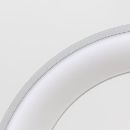 Brilagi - Dimbare LED-hanglamp aan kabel FALCON LED/80W/230V 3000-6500K Ø 60 cm grijs + afstandsbediening