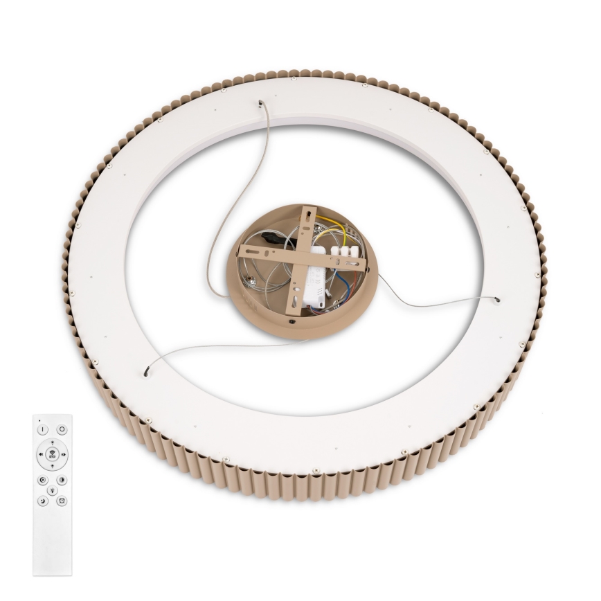 Brilagi - LED-dimbare hanglamp met kabelophanging FALCON MODERN LED/54W/230V 3000-6500K Ø 60 cm beige + afstandsbediening