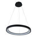 Brilagi - LED-dimbare hanglamp aan kabel FALCON SLIM LED/42W/230V 3000-6500K Ø 50 cm zwart + afstandsbediening