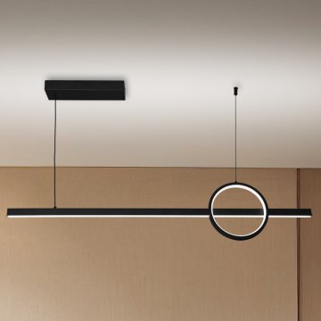 Brilagi - LED dimbare hanglamp aan kabel NIVIO LED/20W/230V 3000/4000/6000K + afstandsbediening