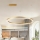 Brilagi - LED-dimbare hanglamp aan kabel PORTOFINO LED/60W/230V 3000-6000K Ø 80 cm goudkleurig + afstandsbediening