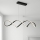 Brilagi - LED-dimbare hanglamp met kabel DNA LED/41W/230V 3000-6000K zwart + afstandsbediening