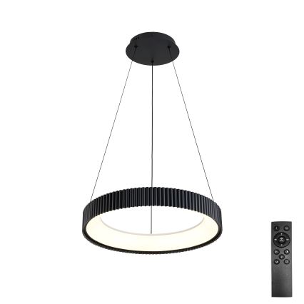 Brilagi - Dimbare LED-hanglamp aan kabel FALCON MODERN LED/30W/230V 3000–6500K Ø 40 cm zwart + afstandsbediening