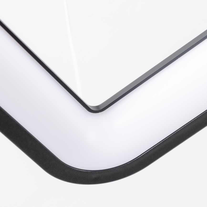 Brilagi - dimbare LED-hanglamp aan een kabel FALCON SLIM LED/50W/230V 3000-6500K 50x50 cm zwart + afstandsbediening