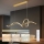 Brilagi - LED dimbare kabelhanglamp SIGNATURE LED/55W/230V 3000-6000K 120x23 cm goud + afstandsbediening