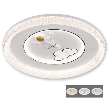 BRILAGI - LED Dimbare plafondlamp voor kinderen ASTRO LED/68W/230V 3000-6000K Ø 50 cm + afstandsbediening