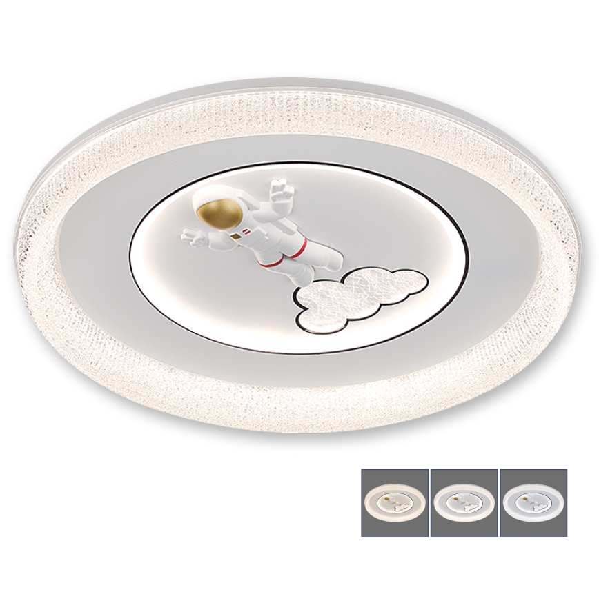 BRILAGI - LED Dimbare plafondlamp voor kinderen ASTRO LED/68W/230V 3000-6000K Ø 50 cm + afstandsbediening