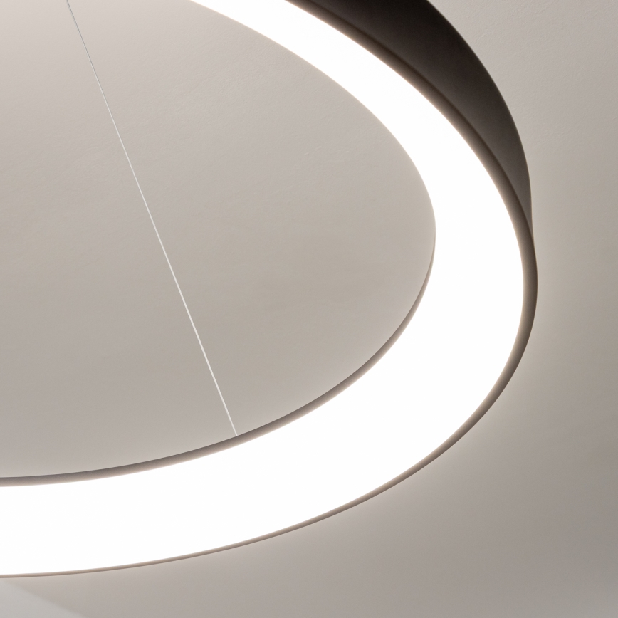 Brilagi - LED-dimbare hanglamp aan kabel FALCON II LED/108W/230V 3000-6500K Ø 80 cm zwart + afstandsbediening