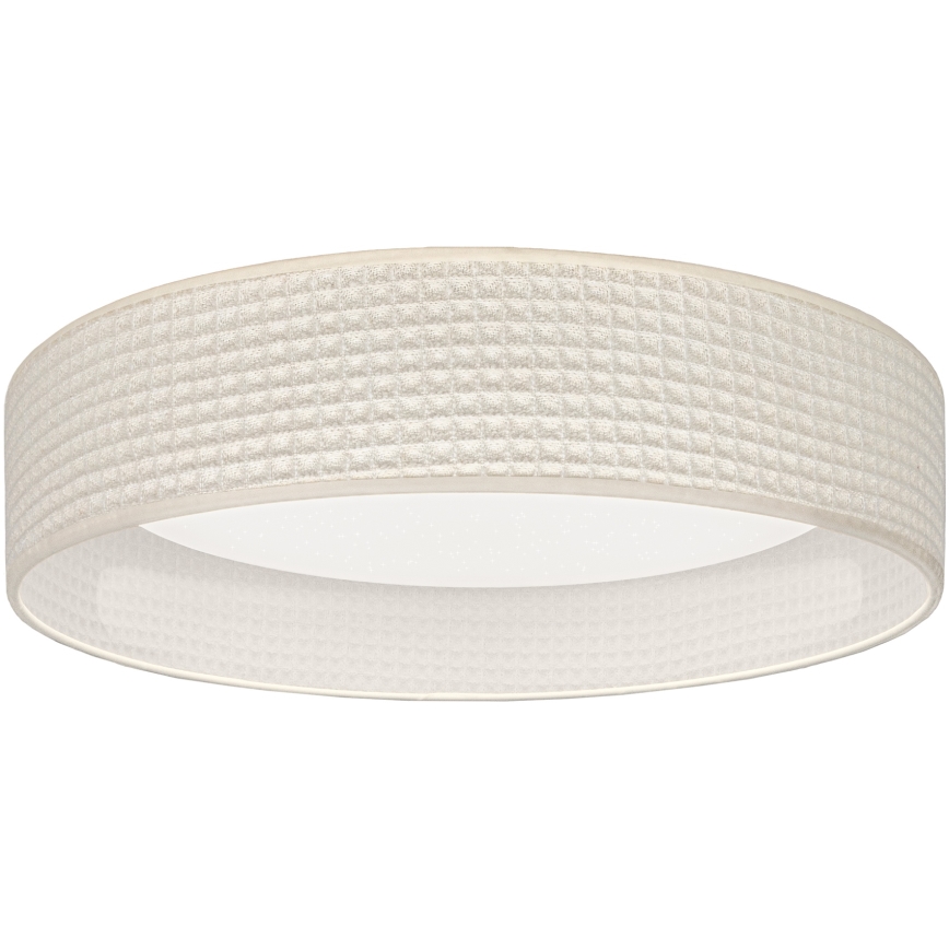 Brilagi - Dimbare LED-plafondlamp VELVET SMARTIX STARS LED/24W/230V 3000-6000K Ø 45 cm crème Wi-Fi Tuya Beacon + afstandsbediening