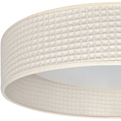 Brilagi - Dimbare LED-plafondlamp VELVET SMARTIX STARS LED/24W/230V 3000-6000K Ø 45 cm crème Wi-Fi Tuya Beacon + afstandsbediening