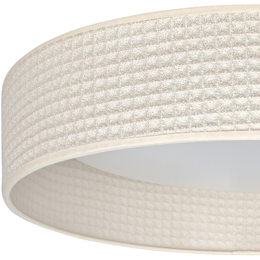 Brilagi - Dimbare LED-plafondlamp VELVET SMARTIX STARS LED/24W/230V 3000-6000K Ø 45 cm crème Wi-Fi Tuya Beacon + afstandsbediening