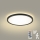 Brilagi - LED dimbare lamp met bewegings- en schemersensor ULTRA SLIM LED/18W/230V Ø 30 cm + afstandsbediening