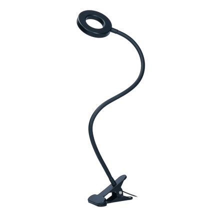 Brilagi -LED Dimbare lamp met klem ORBELA LED/8W/5V 3000/4000/5000K zwart